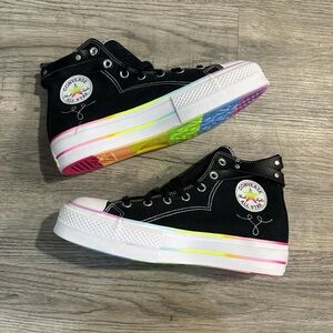 New without tags/Box Converse Chuck Taylor All Star Lift “Pride 2024” Shoes